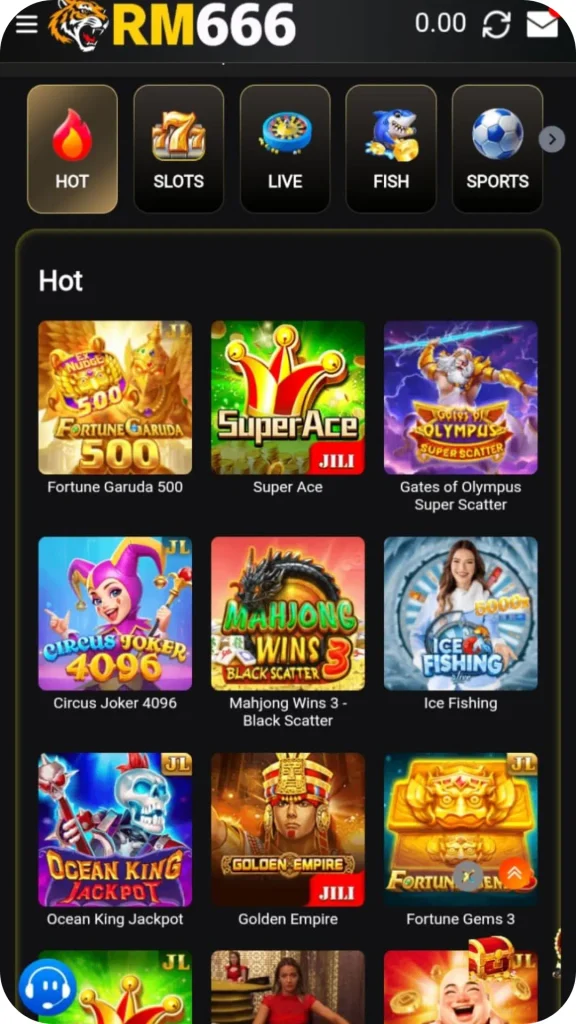 RM666 Game APK, registration, login and gaming 